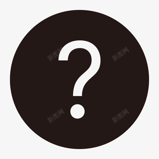 Questionmarksvg_新图网 https://ixintu.com Questionmark