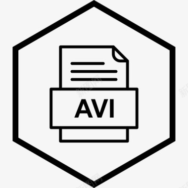 avi文件文件文件类型格式图标