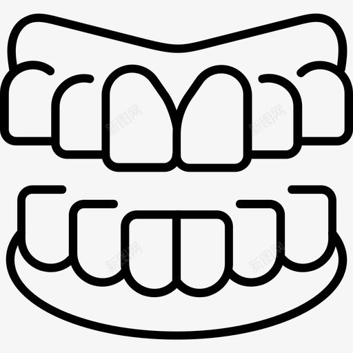 直牙牙科口腔svg_新图网 https://ixintu.com 直牙 牙科 口腔 牙齿