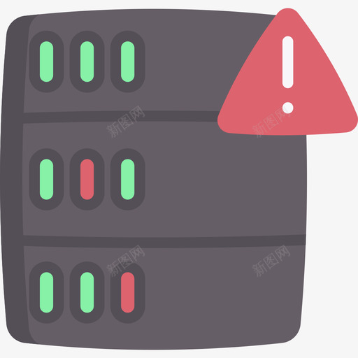 服务器网络犯罪33扁平svg_新图网 https://ixintu.com 服务器 网络 犯罪 扁平