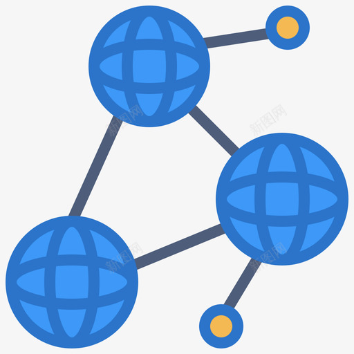 网络网络技术19扁平svg_新图网 https://ixintu.com 网络 网络技术 扁平