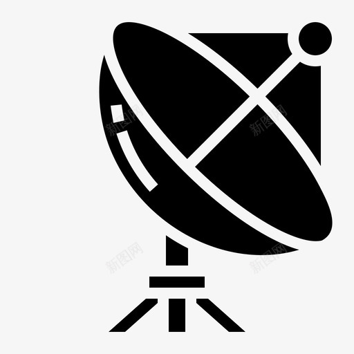 天线通信43填充svg_新图网 https://ixintu.com 天线 通信 填充