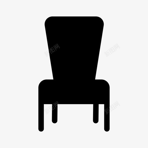 椅子建筑物家具svg_新图网 https://ixintu.com 家具 椅子 建筑物 房子 公园