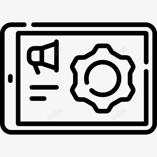 服务数字营销207线性svg_新图网 https://ixintu.com 服务 数字 营销 线性
