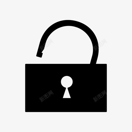 开锁上锁安全svg_新图网 https://ixintu.com 安全 开锁 上锁 工具 器具