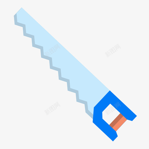锯家用工具平头svg_新图网 https://ixintu.com 家用 工具 平头