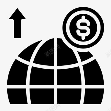 全球商业和金融116填充图标