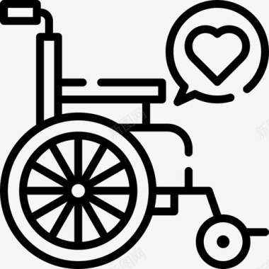 轮椅慈善106直系图标