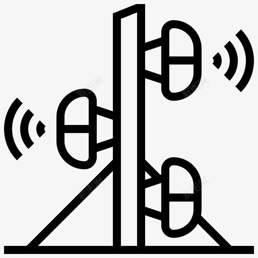 发射卫星12线性svg_新图网 https://ixintu.com 发射 卫星 线性