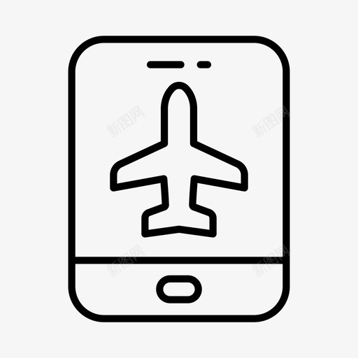 机上娱乐应用程序飞机svg_新图网 https://ixintu.com 旅游 机上 娱乐 应用程序 飞机 机场