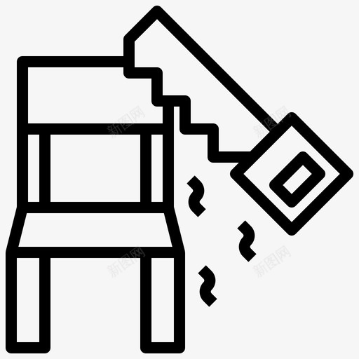 木工假日18线性svg_新图网 https://ixintu.com 木工 假日 线性