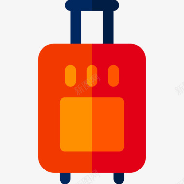 行李旅行app35扁平图标
