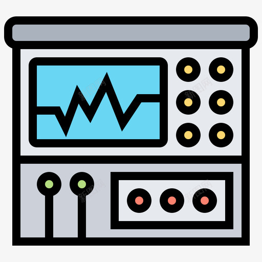 分析仪电子测量3线性颜色svg_新图网 https://ixintu.com 分析仪 电子 测量 线性 颜色