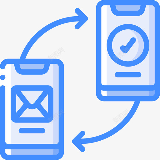 移动通讯41蓝色svg_新图网 https://ixintu.com 移动 通讯 蓝色