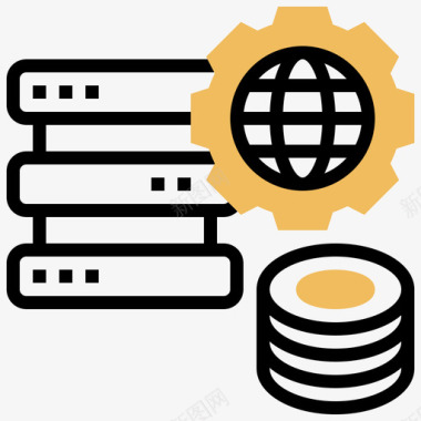 大数据云技术37黄影图标
