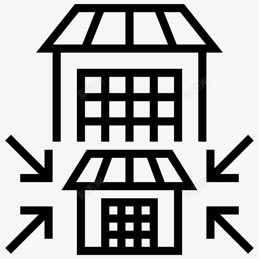 精简规模业务优化线性化svg_新图网 https://ixintu.com 精简 规模 业务 优化 线性化
