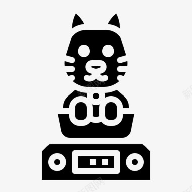 猫体重护理宠物图标