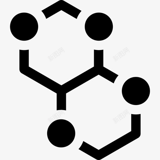 分子结构实验室64填充svg_新图网 https://ixintu.com 分子结构 实验室 填充
