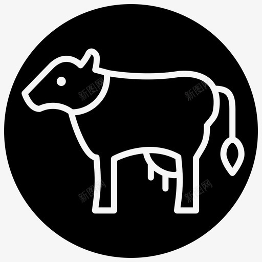 奶牛动物农场家畜svg_新图网 https://ixintu.com 农场 智能 奶牛 动物 家畜 牛奶 生产线