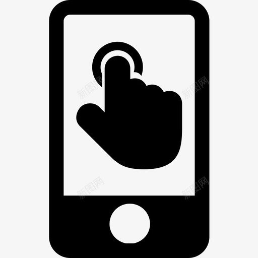 移动办公1svg_新图网 https://ixintu.com 移动 办公 填充 单色 简约 扁平 商务