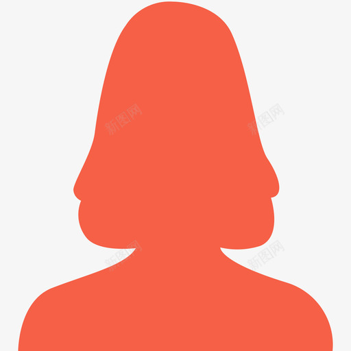 icon女svg_新图网 https://ixintu.com icon
