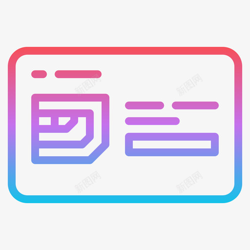 Sim卡旅行317渐变svg_新图网 https://ixintu.com Sim 旅行 渐变