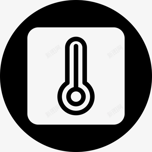 温度计温度webui圆形填充svg_新图网 https://ixintu.com 温度计 温度 web ui 圆形 填充