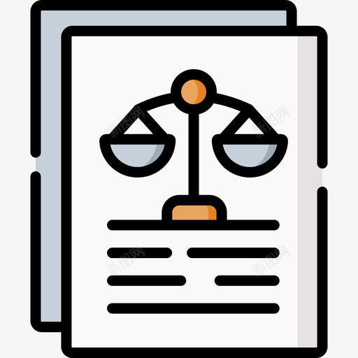 法律犯罪调查50线性颜色svg_新图网 https://ixintu.com 法律 犯罪 调查 线性 颜色
