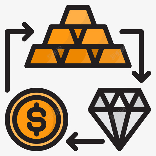 金锭投资88线颜色svg_新图网 https://ixintu.com 金锭 投资 颜色