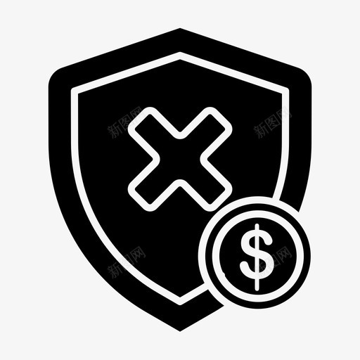 不安全货币美元金融svg_新图网 https://ixintu.com 不安全 货币 金融 美元 不受 保护 商业 字形