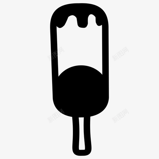 冰棒巧克力冰淇淋svg_新图网 https://ixintu.com 冰棒 巧克力 冰淇淋 夏天 超市 甜食