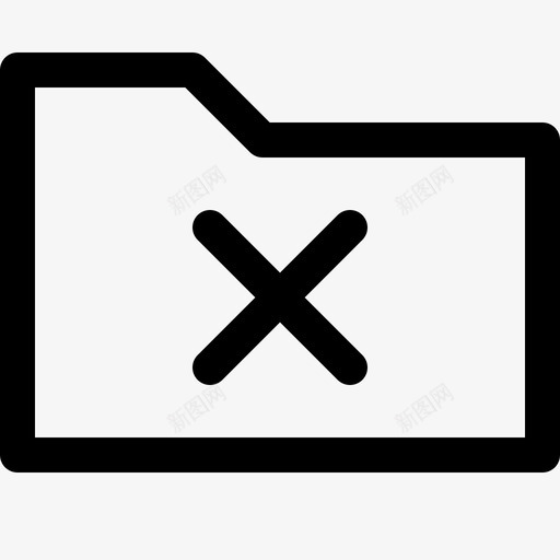 文件夹取消取消文件夹数据存储svg_新图网 https://ixintu.com 文件夹 取消 存储 数据 文件 web 图标