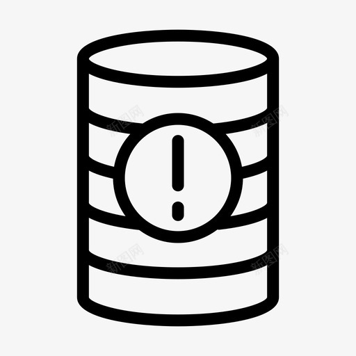 错误数据库警报符号svg_新图网 https://ixintu.com 错误 数据库 符号 警报 警告 宿主 标志 标志符