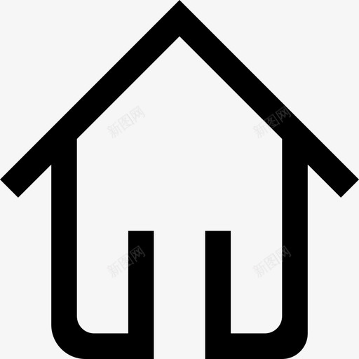 个人工作台图标01首页svg_新图网 https://ixintu.com 个人 工作台 图标 01首页