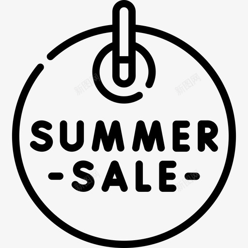 夏季销售夏季销售20直线销售svg_新图网 https://ixintu.com 销售 夏季 直线