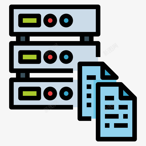 数据存储数据分析15线性颜色svg_新图网 https://ixintu.com 数据 存储 数据分析 线性 颜色