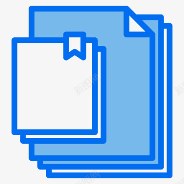 文件文件38蓝色图标