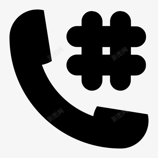 匿名呼叫拨号标签svg_新图网 https://ixintu.com 匿名 呼叫 电话 拨号 标签 活动 图标 glyph