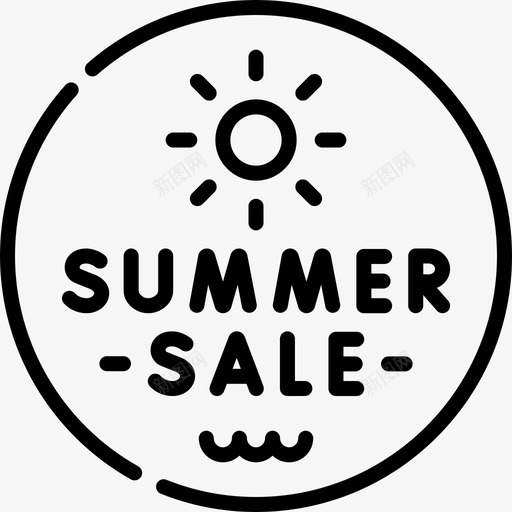 夏季销售夏季销售20直线销售svg_新图网 https://ixintu.com 销售 夏季 直线