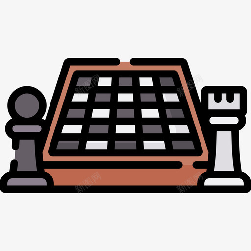 象棋祖父7线颜色svg_新图网 https://ixintu.com 象棋 祖父 颜色
