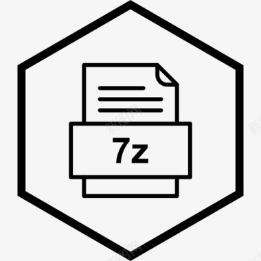 7z文件文件文件类型格式图标