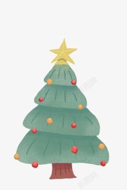 cu树圣诞树圣诞节装修圣诞装饰明星雪冬天十二月度假cu高清图片