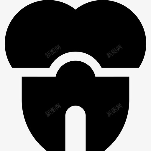 牙齿牙科护理37填充svg_新图网 https://ixintu.com 牙齿 牙科 护理 填充