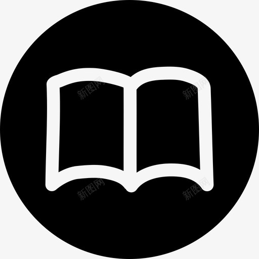 图书图书馆阅读svg_新图网 https://ixintu.com 用户界面 图书 图书馆 阅读 涂鸦 徽章