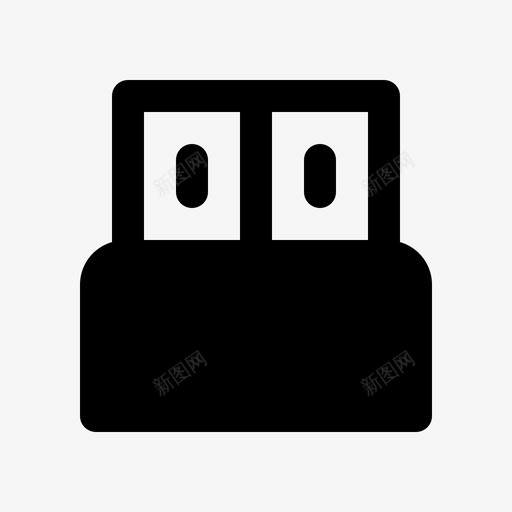 usb数据设备svg_新图网 https://ixintu.com 设备 usb 数据 电子 技术 字形