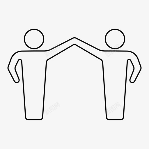 人高五男人svg_新图网 https://ixintu.com 高五 男人 成功 人瘦