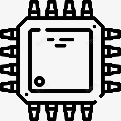 微型芯片硬件52线性svg_新图网 https://ixintu.com 微型 芯片 硬件 线性