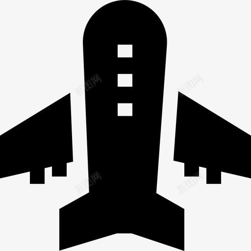 飞机旅行361已填充svg_新图网 https://ixintu.com 飞机 旅行 填充
