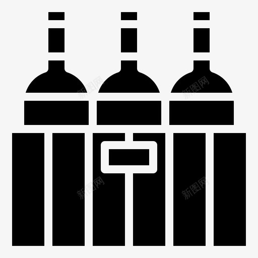 板条箱葡萄酒13装满svg_新图网 https://ixintu.com 板条 葡萄酒 装满
