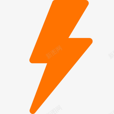 icon缴电费橙图标